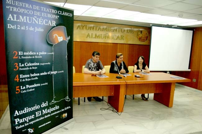 Almuñécar celebrara este verano la I Muestra de Teatro Clásico con la compañía de Teatro Clásico de Almagro