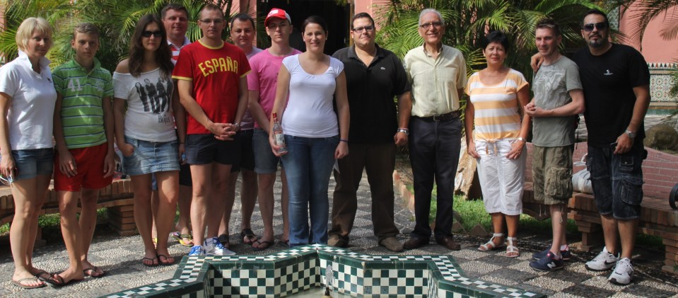 Un grupo de agentes de viajes de Rusia, invitados por Vremia Tour, conoce Almuñécar