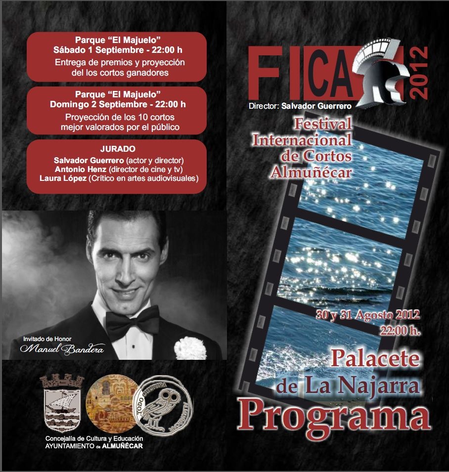 Programación del Festival Internacional de Cortos Almuñécar 2012