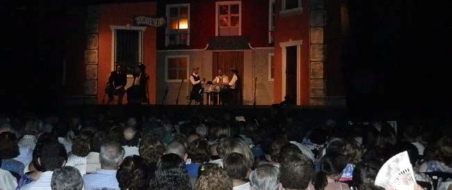 Representación de "La Verbena de la Paloma" en El Majuelo