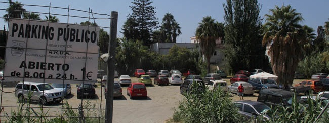 Aparcamiento público en el P4 de Almuñécar