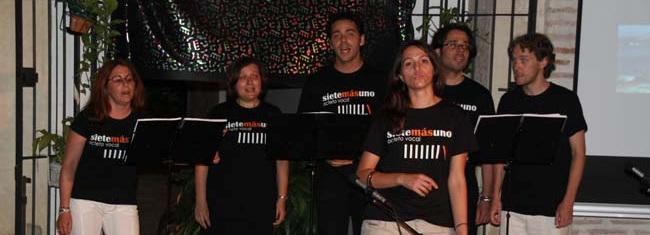 La ensamble Sietemasuno presenta su espectáculo músico-coral And the winners is en la Casa de la Cultura de Almuñécar