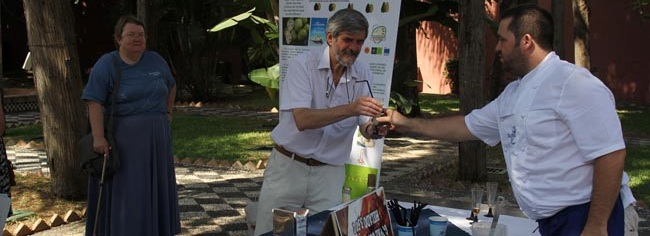 Visita de un grupo de turistas británicos interesados en la cultura fenicia