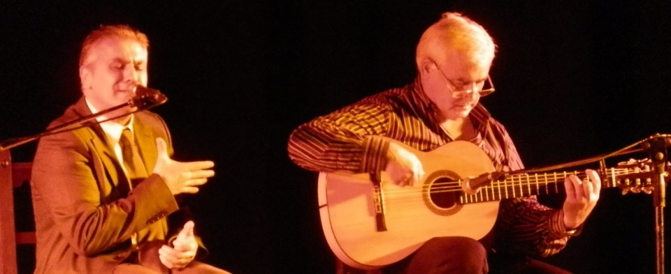 El cantaor otiveño, Julio Fajardo, ofreció un gran recital flamenco