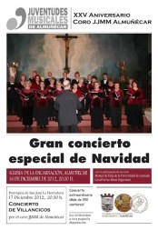 El Coro de Juventudes Musicales dará su concierto de Navidad este domingo en Almuñécar