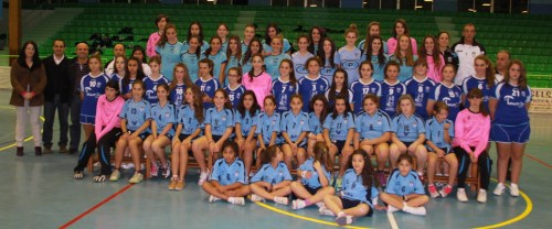 Gala de presentación de equipos del Club de Balonmano Femenino