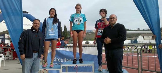 Tres sexitanas de la Escuela Municipal de Atletismo se clasifican para el Campeonato Andaluz
