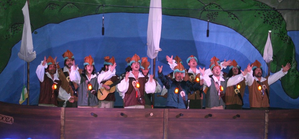 COMPARSA NAUFRAGIO EN LA HERRADURA