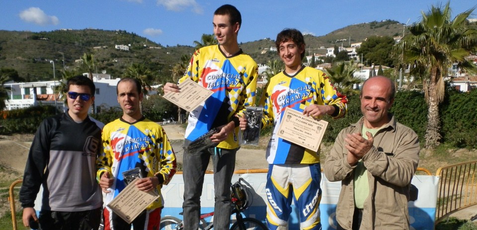 Julio Gómez Elite se impuso en el I Open Navideño de BMX Almuñécar