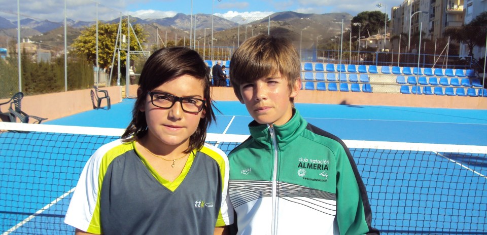Victoria en el Campeonato de Andalucía del equipo de tenis infantil