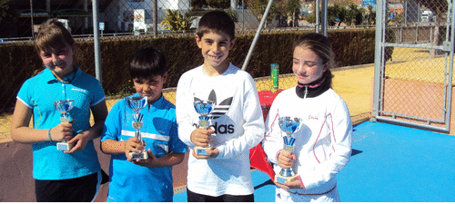 Almuñécar acogió el Circuito  Benjamín de la  Federación de Tenis de Granada