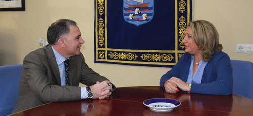 Visita del Subdelegado del Gobierno a Almuñécar