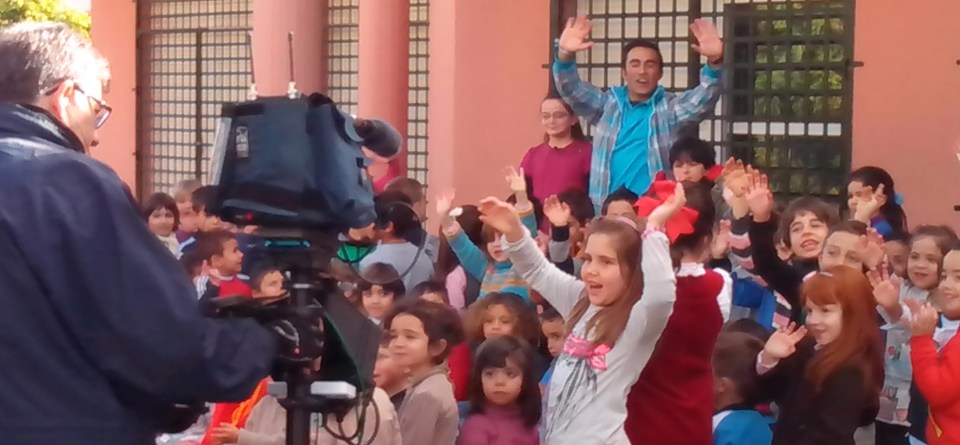 El programa infantil La Banda de Canal Sur graba en Almuñécar