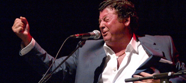 Actuación en Almuñécar del cantaor jerezano Luis Fernández Soto, “El Zambo”