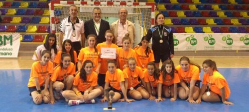 Balonmano ALMUÑECAR INFANTIL CAMPEON ANDALUCIA