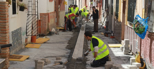 Concluyendo los trabajos de rehabilitación de la calle Guayaba
