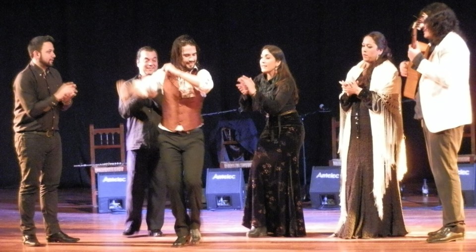 El bailaor sevillano Juan de Juan dio una exhibición de técnica y energía