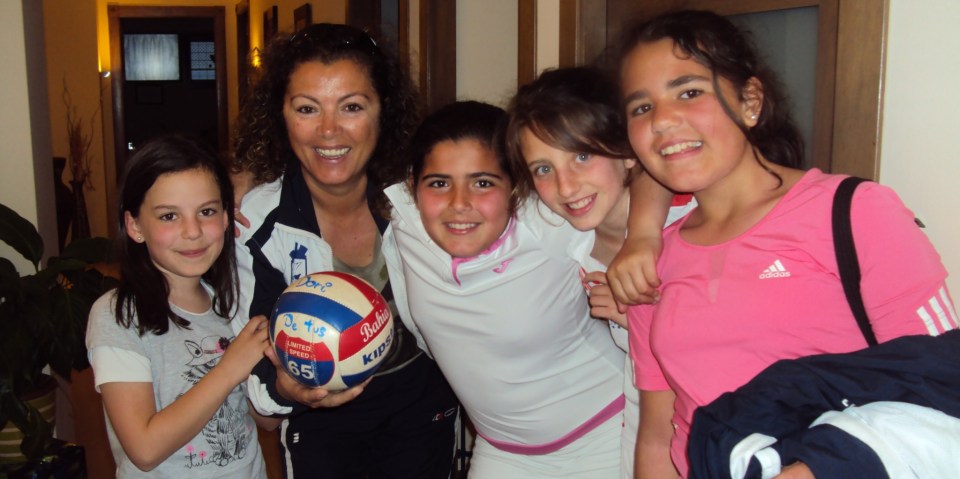 EQUIPO FEMINAS  TENIS ALMUÑECAR SUBCAMPEONAS   II