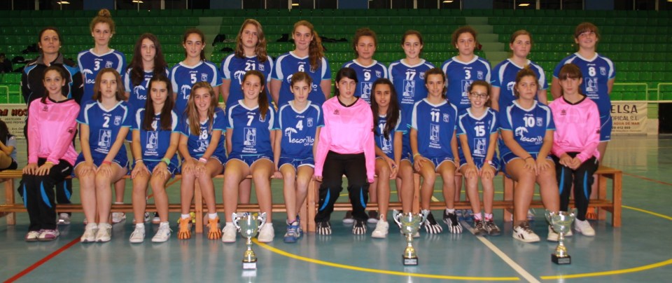 Las Infantiles de balonmano jugarán la final del Campeonato de Andalucía