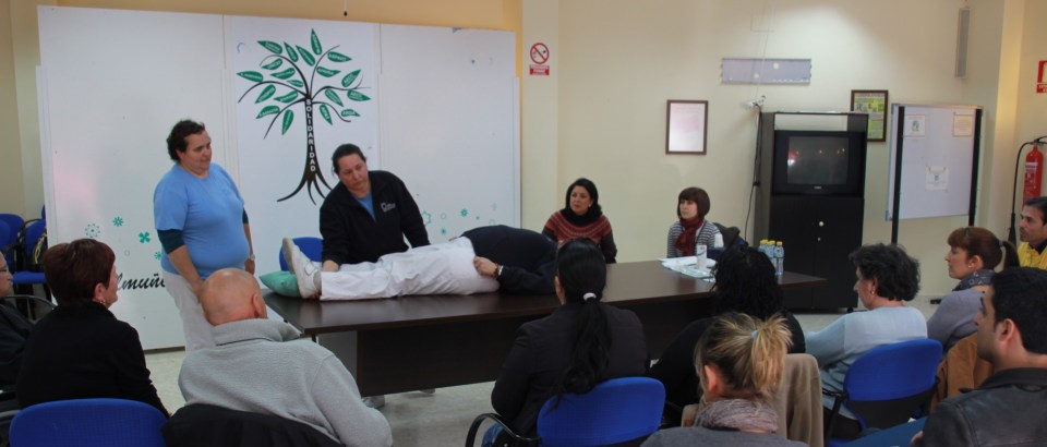 Taller para los cuidadores de personas dependientes