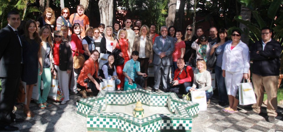 Trinidad Herrera recibe a un grupo de agentes de viajes rusos