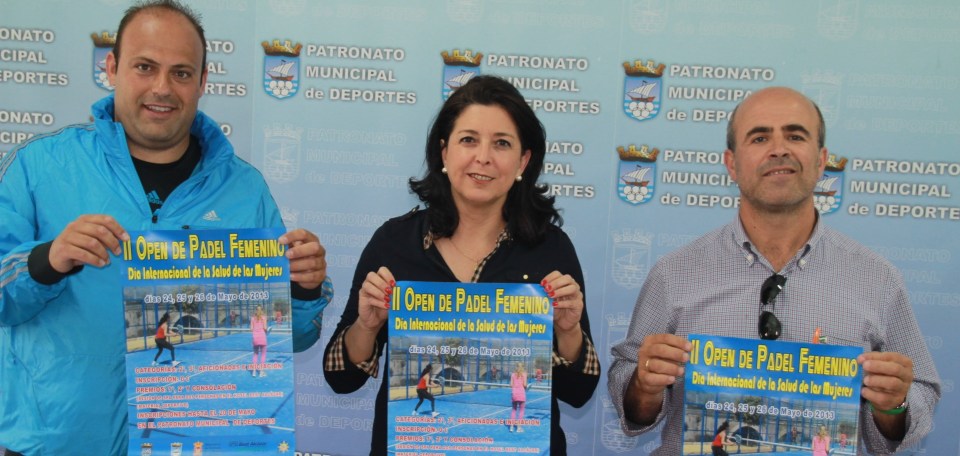 Del 24 al 26 de mayo se celebrará el II Open de Pádel Femenino