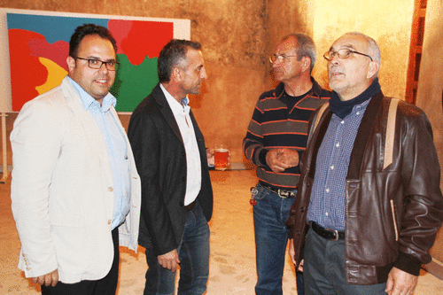 El pintor y escultor Manuel Lecrín expone en el Castillo de La Herradura