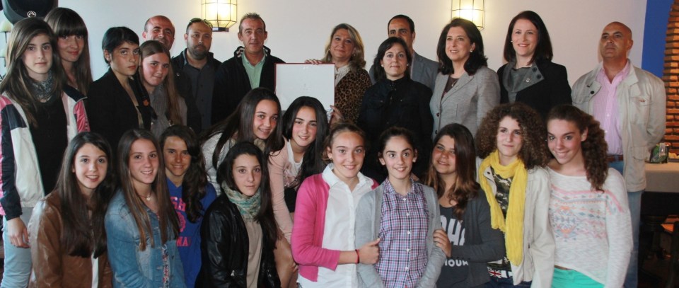Homenaje al equipo infantil del BM Almuñécar