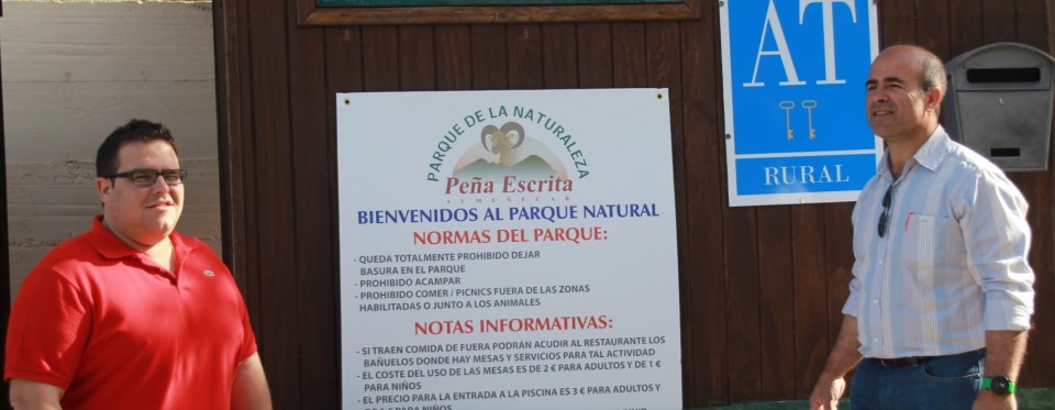 Turismo de la JA visitará el complejo turístico rural de Peña Escrita