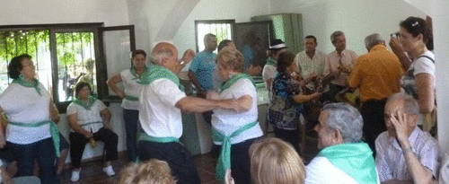 Concejales participan en la romería de Los Martínez en honor a San Antonio
