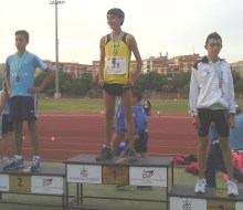 Joan Quintana es plata en el Campeonato de Andalucía de Atletismo Infantil