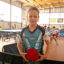 La almuñequera Lucía López Cuenca se proclama campeona del I Top Futuras Estrellas del Tenis de Mesa 2