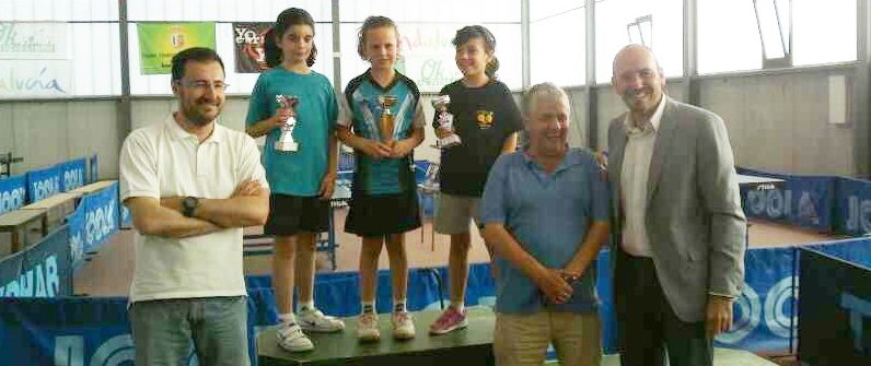 La almuñequera Lucía López Cuenca se proclama campeona del I Top Futuras Estrellas del Tenis de Mesa