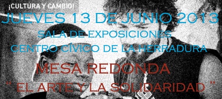 Mesa redonda en el Centro Cívico para analizar el arte, la cultura y la solidaridad