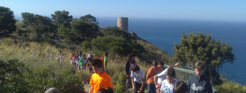 Alumnos del CP Río Verde conocieron el Paraje Natural de Cerro Gordo