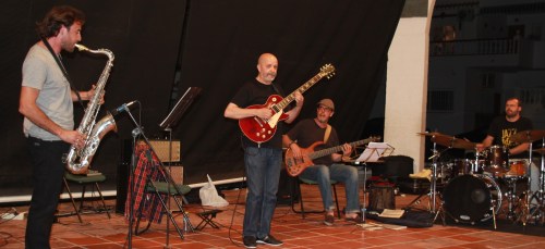 Ron Quartet  ofreció un interesante concierto de Jazz  en La Herradura