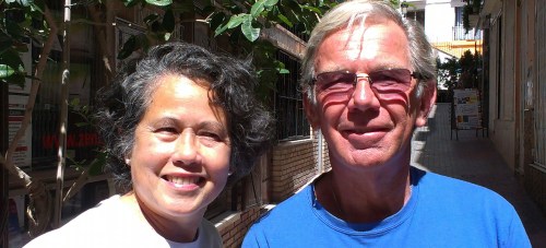 Bosse y Louisa 2º Aniversario de la Web www.almunecar.se