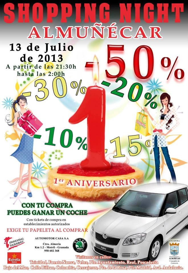 ‘Shopping Night’ Almuñécar julio 2013