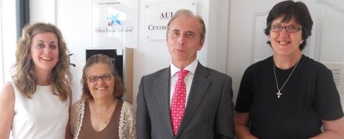 La obra social “La Caixa” firma un convenio con AFAVIDA