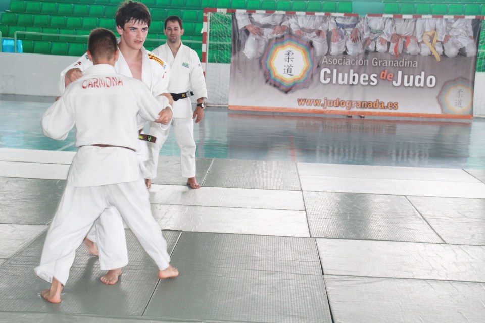 Almuñécar acogió un stage de judocas de Granada, Jaén y Huesca
