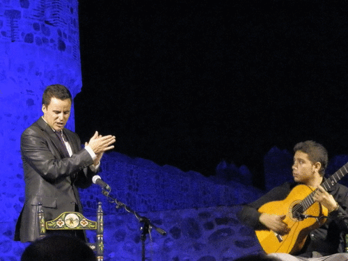 Almuñécar vivió una mágica noche con el cantaor Juan Pinilla