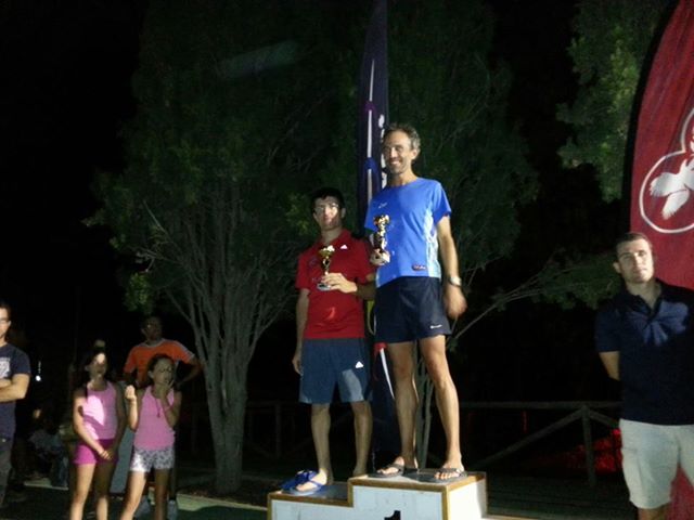 l atleta sexitano David Jiménez hace séptimo en el III Trail Minas de Catala de Berja (Almería) y segundo en su categoría