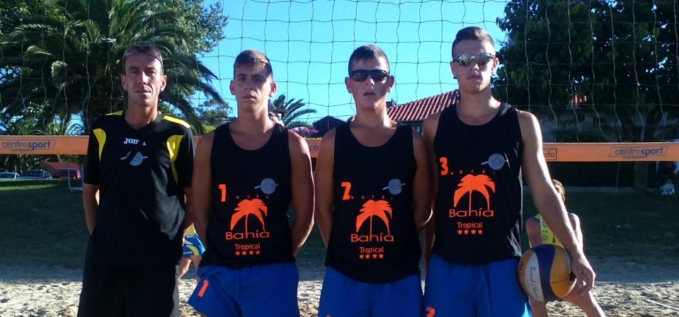 El VB Almuñécar cadete cuarto en el Campeonato de España de Vóley Playa