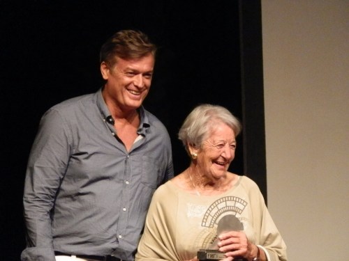 Asunción Balaguer recibió el homenaje del FICA