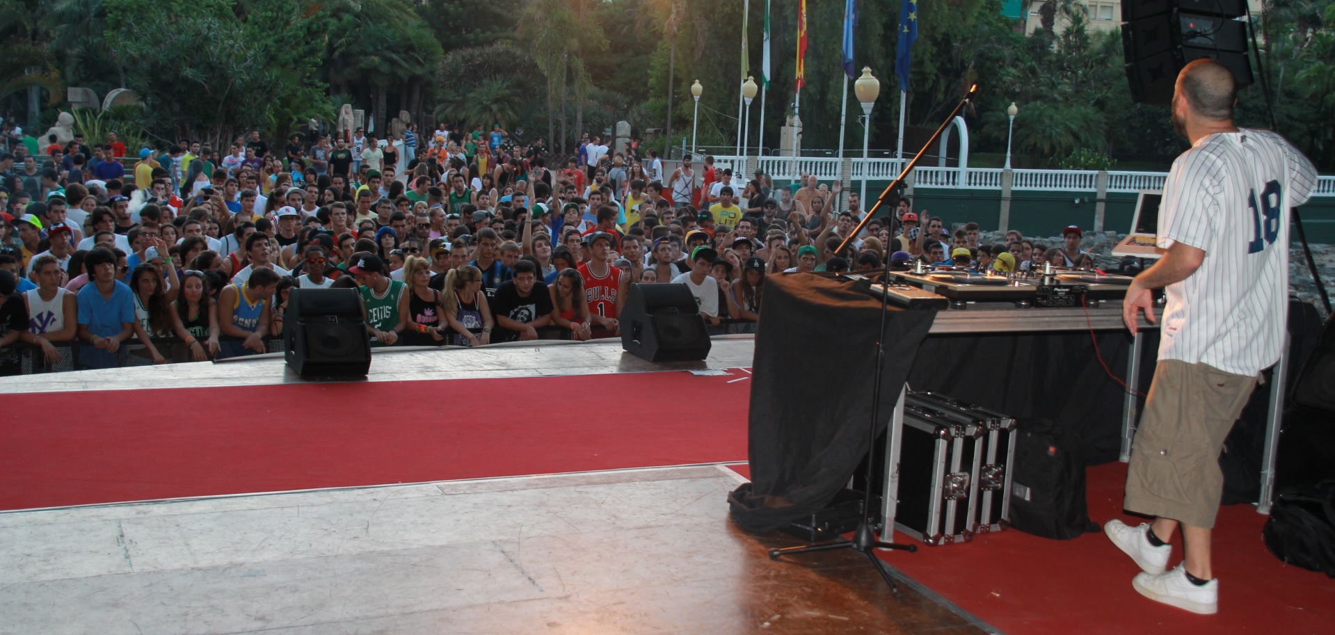 Los ritmos de hip hop y reggae se fusionaron en el Majuelo