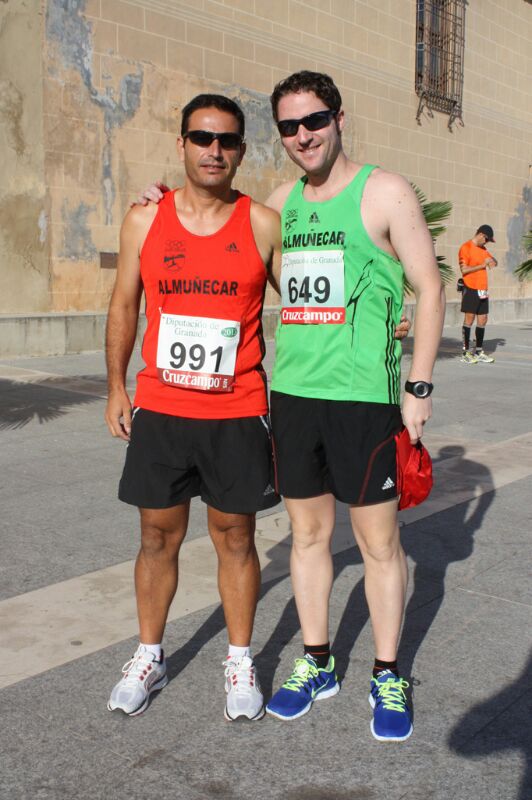 Dos atletas sexitanos participantes en la maratón de Guadix DOS ATLETAS ALMUÑEQUEROS EN GUADIX 13