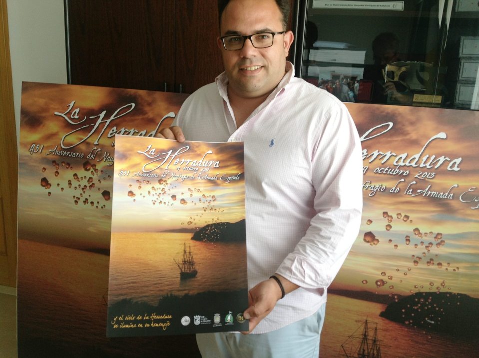 JUAN JOSE RUIZ JOYA PRESENTÓ CARTEL ACTOS HOMENAJE NAUFRAGIO ARMADA ESPAÑOLA EN LA HERRADURA 13