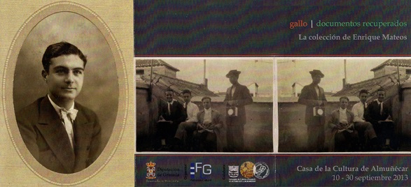 Trinidad Herrera inaugura la muestra gallo,documentos recuperados