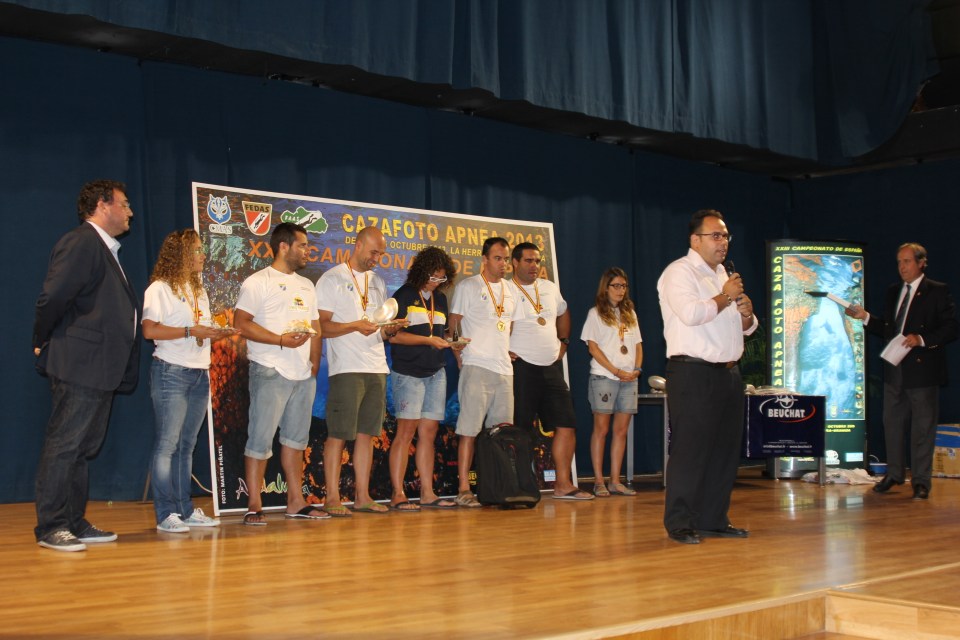 ACTO ENTREGA TROFEOS Y CLAUSURA CAMPEONATO NACIONAL CAZA FOTOSUB APNEA  EN LA HERRADURA 13