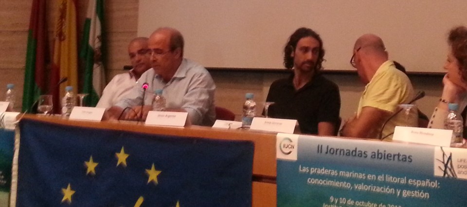 Almuñécar apuesta por la difusión de los beneficios que produce las praderas de posidonias en el mar